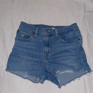 Levi’s high rise shorts